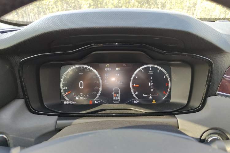 Used Lynk & Co 02 2019 High-Energy Edition 2.0T Automatic Two-Wheel Drive Zhaoban Model China VI Standard Instrument Cluster