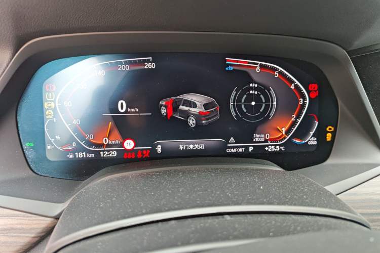 Used BMW X5 2022 xDrive 40Li M Sport Package Instrument Cluster