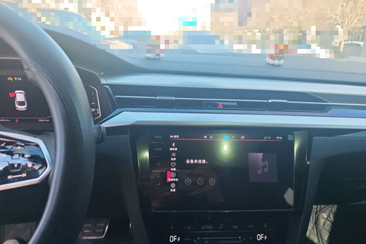 Used Volkswagen FAW-Volkswagen CC 2024 380TSI Striking Edition Audio And AC Panel