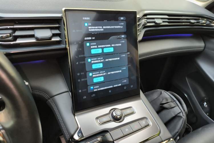 Used Nio ES6 2020 430KM Performance Version Audio And AC Panel