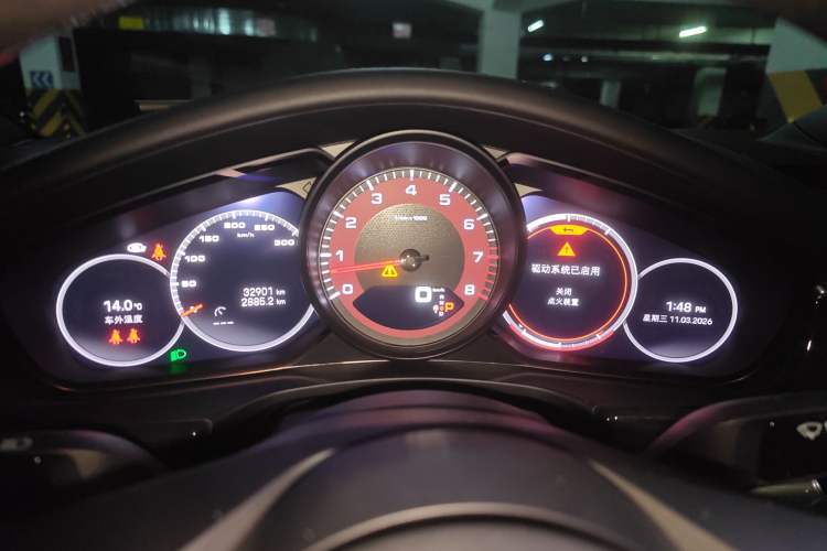 Used Porsche Panamera 2023 Panamera Executive Long Wheelbase Platinum Edition 2.9T Instrument Cluster