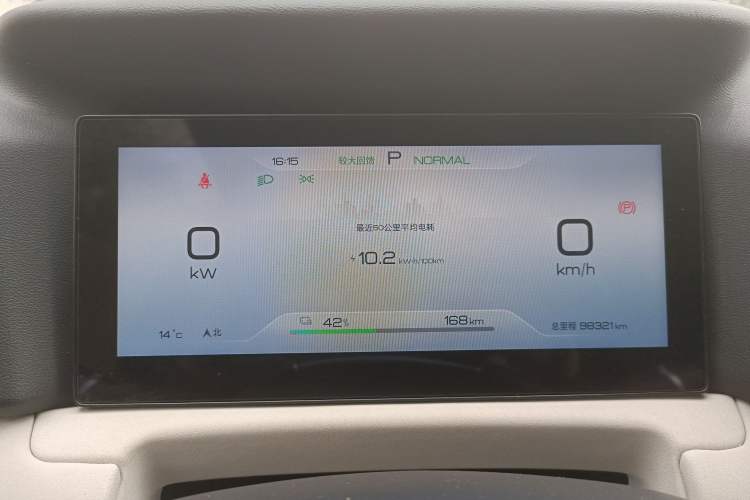 Used BYD Yuan UP 2024 401 km Active Version Instrument Cluster