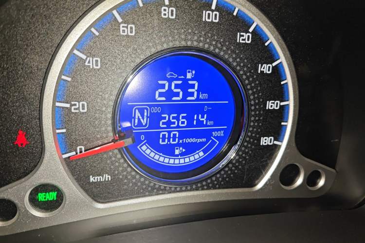 Used CHANGAN OSHAN Benni E-Star 2021 National Edition Xin Yue Version Lithium Iron Phosphate (31.86 kWh) Odometer Close Up