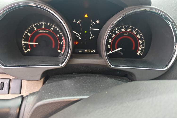 Used Toyota Highlander 2009 3.5L 4x4 7-Seater Luxury Edition Odometer Close Up