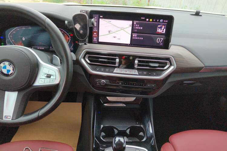 Used BMW X3 2023 Restyled xDrive30i Leading Edition M Night Sky Package Audio And AC Panel