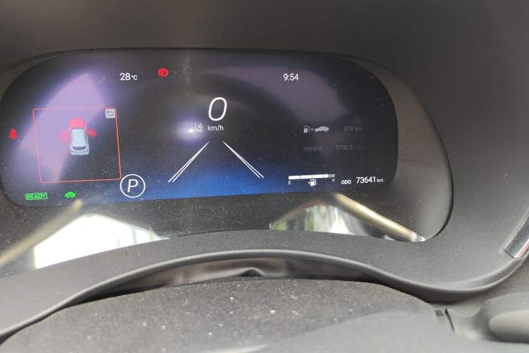 Used Toyota Crown Kluger 2021 2.5L HEV Four-Wheel Drive Flagship Edition Odometer Close Up