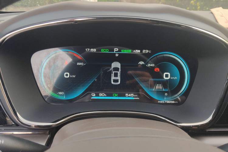 Used BYD Han 2020 EV Long-Range Luxury Model
