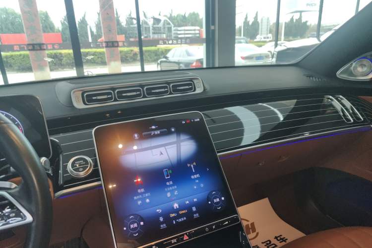 Used Mercedes-Benz S-Class 2024 Restyled S 400 L Business Version Audio And AC Panel