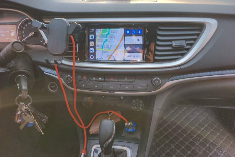 Used Buick GT 2021 Revised Version Flagship 1.5L Automatic Elite Edition Audio And AC Panel