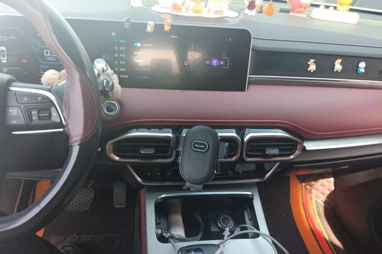 Used JETOUR X70 PLUS 2021 Revised Version 1.5T DCT ShanPRO 5-Seater Audio And AC Panel