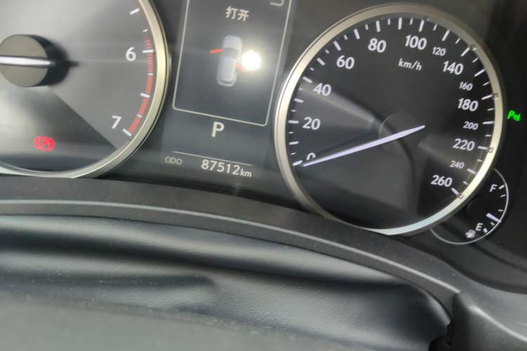 Used Lexus NX 2017 300 Front-Wheel-Drive Limited Edition Odometer Close Up