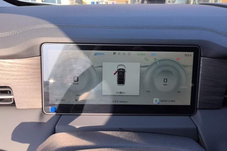 Used JETOUR Shanhai L9 2025 1.5TD 2DHT Flagship Edition 6 Seats Instrument Cluster