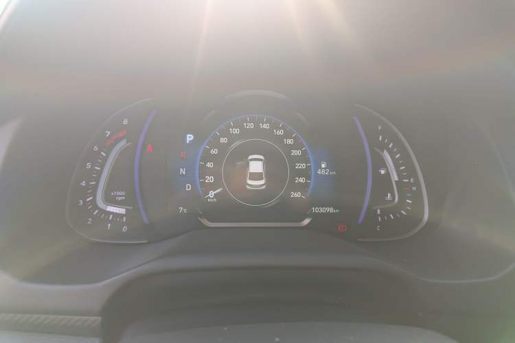 Used Hyundai Elantra (6th Generation / Lingdong) 2019 1.4T Dual-Clutch Xuan Dong · Dynamic Model Instrument Cluster