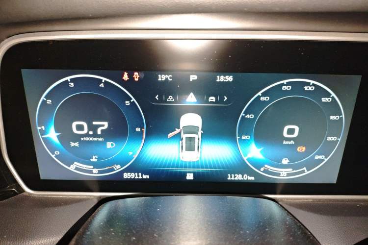 Used Hongqi HS5 2022 2.0T Smart Connect Flagship Enjoyment Purchase Edition Instrument Cluster