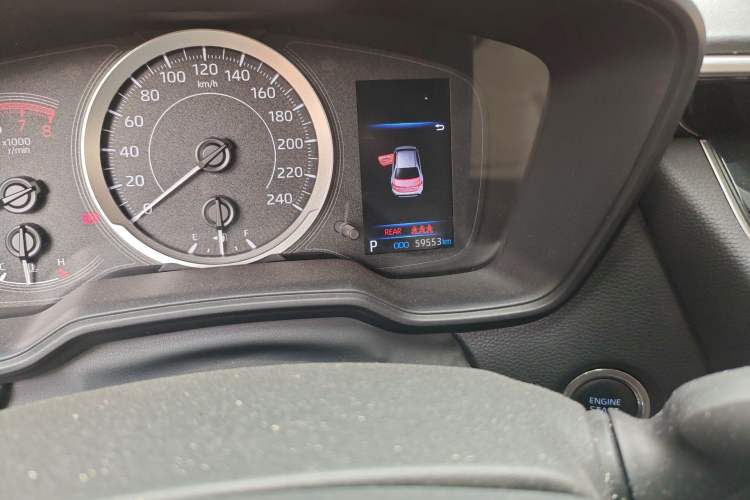 Used Toyota Levin 2021 185T CVT Luxury Edition Odometer Close Up