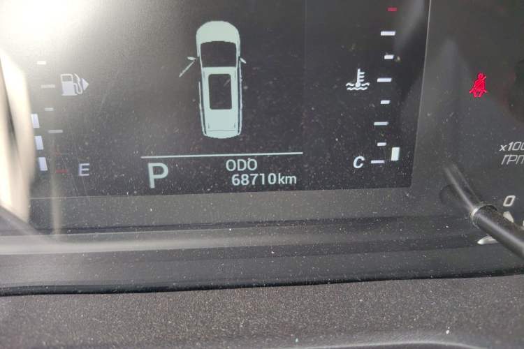 Used SAIC MAXUS G50 2020 1.5T Automatic Elite Edition Odometer Close Up