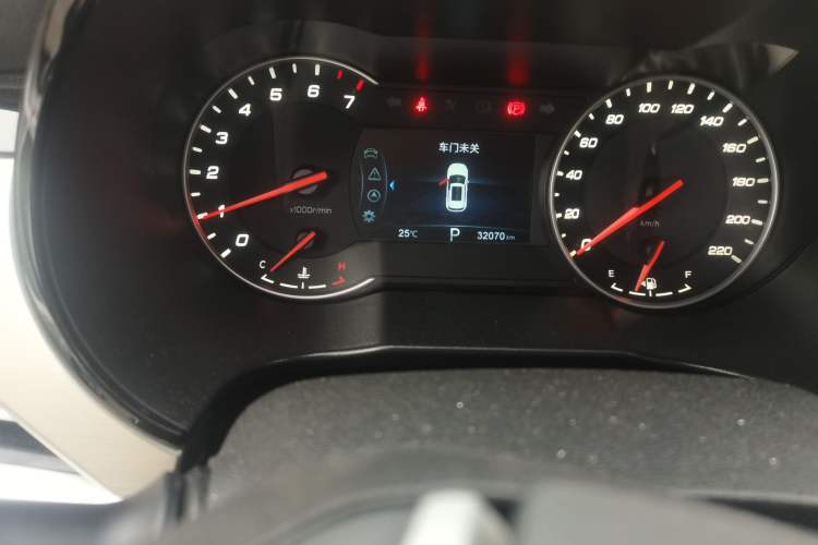 Used CHANGAN CS35PLUS 2019 1.6L Automatic Changlian Edition Odometer Close Up