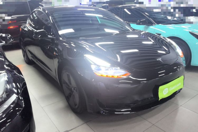 Used Tesla Model 3 2021 Revised Version Standard Range Rear-Wheel Drive Upgraded Edition 3D1 Front Right 45 Deg
