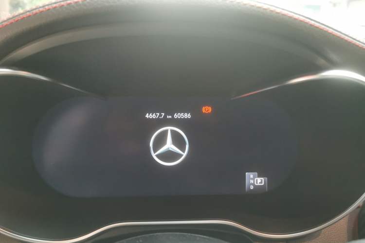 Used Mercedes-Benz GLC AMG 2020 AMG GLC 43 4MATIC Odometer Close Up
