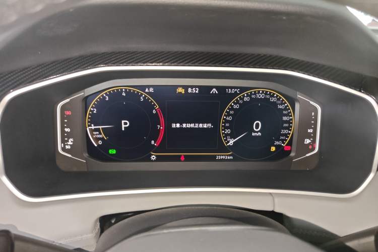 Used Volkswagen Tayron 2024 300TSI Two-Wheel-Drive Luxury Plus Advanced Version Instrument Cluster