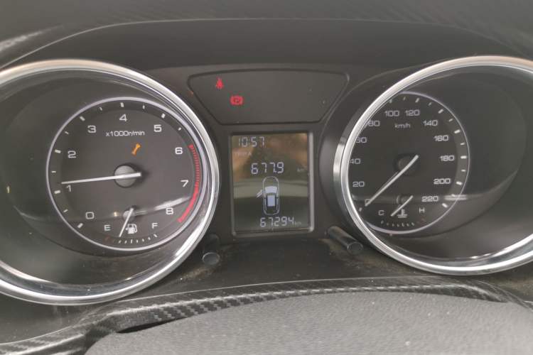 Used Zotye T300 2017 1.5L Manual Luxury Model Instrument Cluster