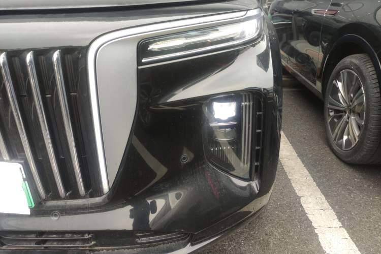 Used Hongqi E-HS9 2021 460 km Range Flagship Edition Six-Seater Left Front Headlight
