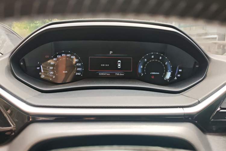 Used Peugeot 408 2022 1.6T Light-Chasing Edition Instrument Cluster