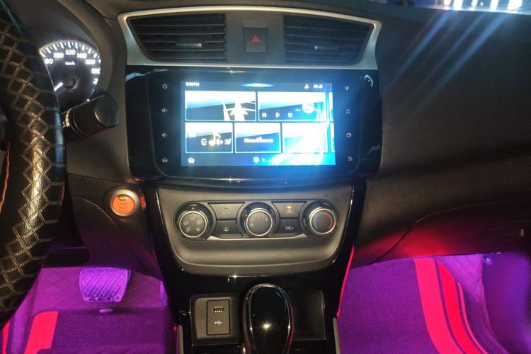 Used Nissan Sylphy 2019 1.6XV CVT Smart Connect Luxury Edition China VI Standard Audio And AC Panel