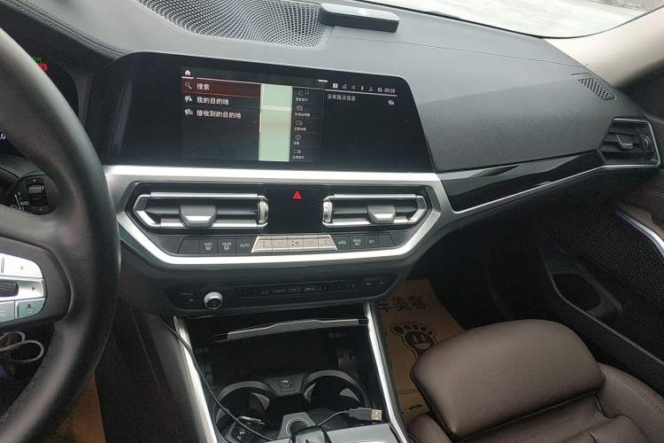 Used BMW 3 Series 2020 325Li First Edition Audio And AC Panel