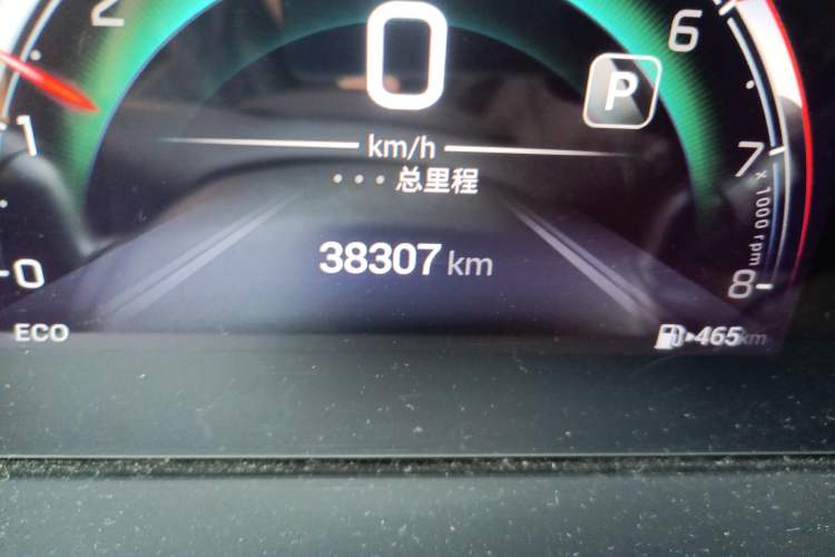 Used GAC Trumpchi M6 2023 PRO 270T DCT Luxury Edition Odometer Close Up