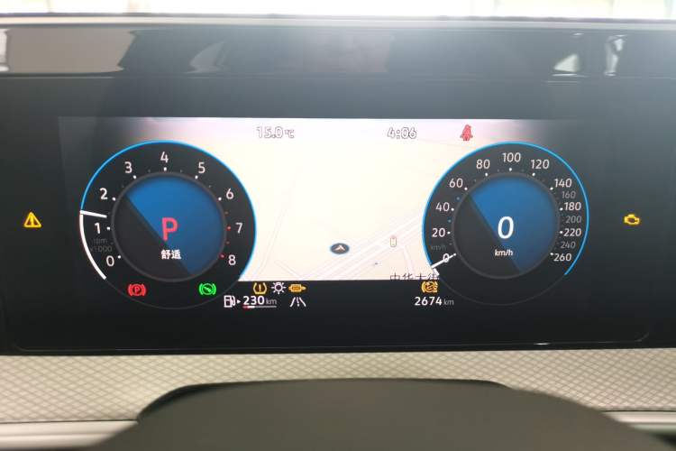 Used Volkswagen Tavendor 2023 380TSI Four-Wheel Drive R-Line Cruise Edition Instrument Cluster
