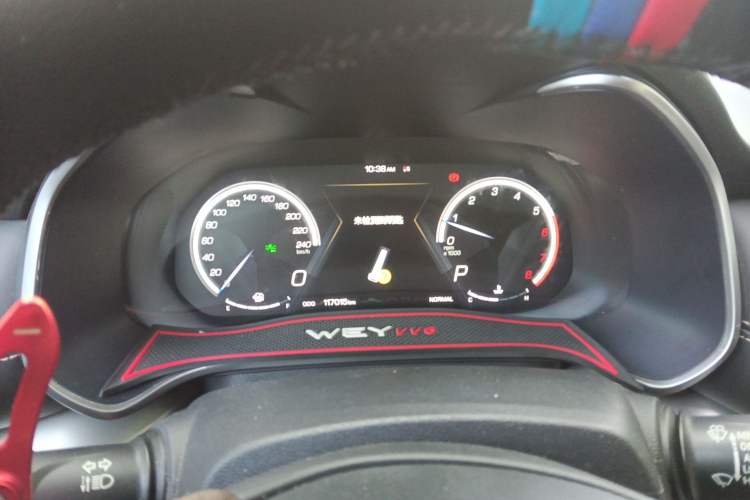 Used Wey VV6 2018 2.0T Two-Wheel-Drive Ultra-Luxury Version China V Standard Instrument Cluster