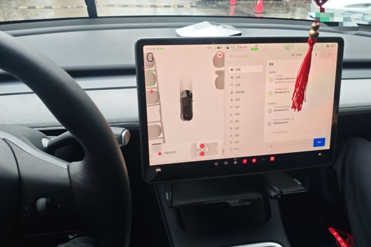 Used Tesla Model Y 2024 Rear-Wheel-Drive Version Audio And AC Panel