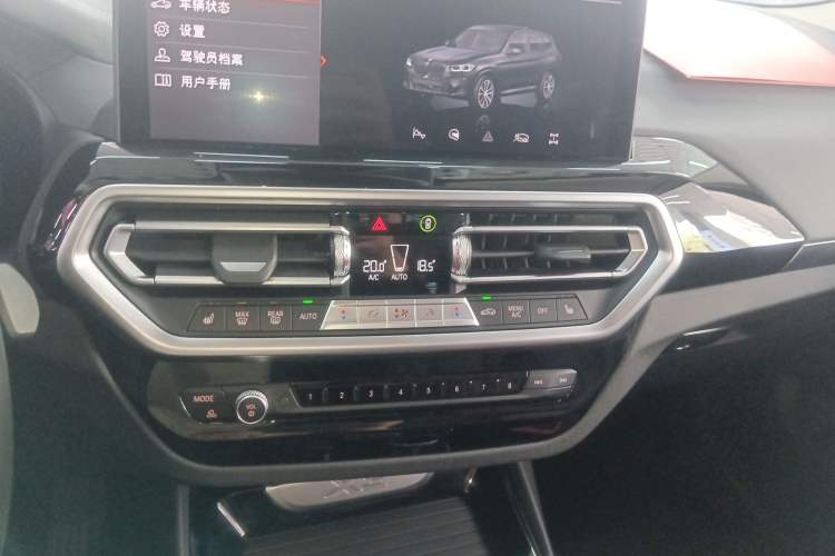 Used BMW X3 2022 xDrive25i M Sport Package Audio And AC Panel