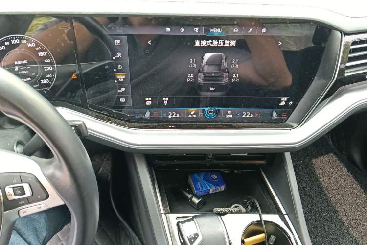 Used Volkswagen Touareg 2019 3.0 TSI RuiFeng Edition China VI Standard Audio And AC Panel