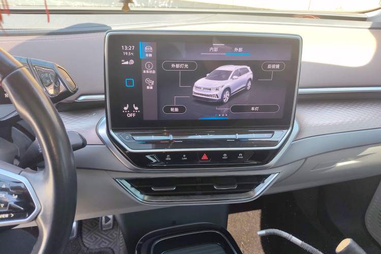 Used Volkswagen ID.6 X 2021 1st Edition ID. First Impression Edition Audio And AC Panel