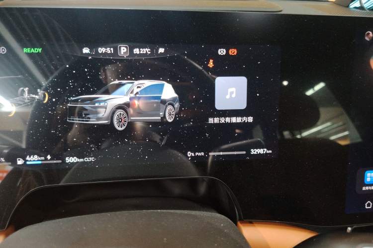 Used Hima AITO M9 2024 Range-Extended Max Edition 42 kWh 6-Seater Version Instrument Cluster