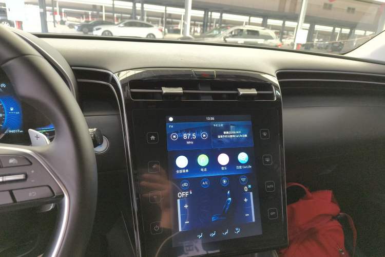 Used Hyundai Tucson 2021 Tucson L 1.5T DCT GLX Elite Edition Audio And AC Panel