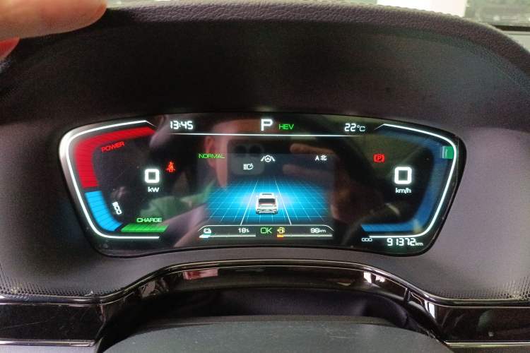 Used BYD Tang New Energy 2021 DM-i 112KM Prestige Model Instrument Cluster