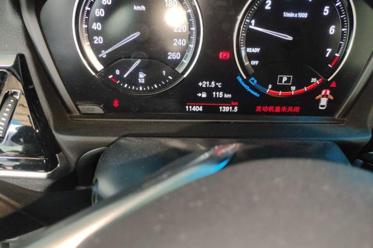 Used BMW 1 Series 2021 120i M Sport Edition Odometer Close Up