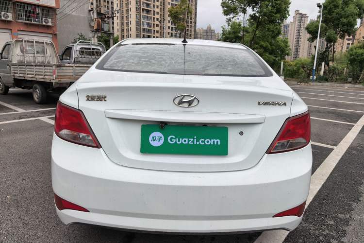 Used Hyundai Verna (older generation) 2014 1.4L Manual Smart GLS Trim Rear