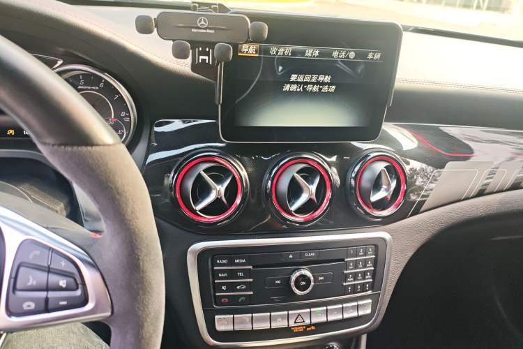 Used Mercedes-Benz GLA AMG 2017 Facelifted AMG GLA 45 4MATIC Audio And AC Panel