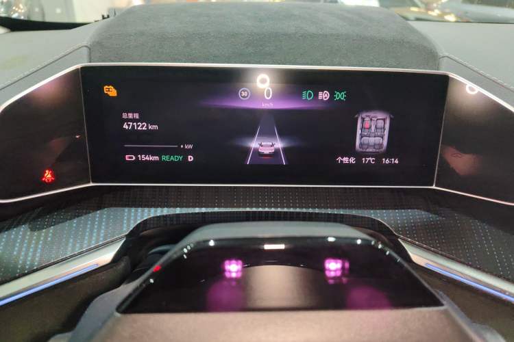 Used Zeekr 001 2022 Ultra-Long Range Single-Motor WE Version Instrument Cluster