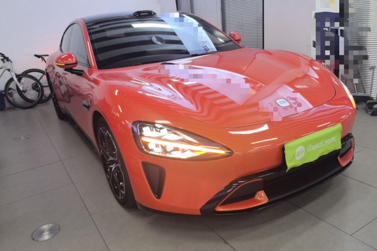 Used Xiaomi Auto SU7 2024 Four-Wheel Drive Ultra-Long Range Advanced Intelligent Driving Max Edition Front Right 45 Deg