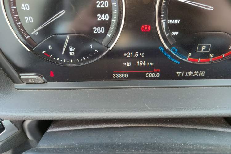 Used BMW 1 Series 2021 120i M Sport Night Edition Odometer Close Up