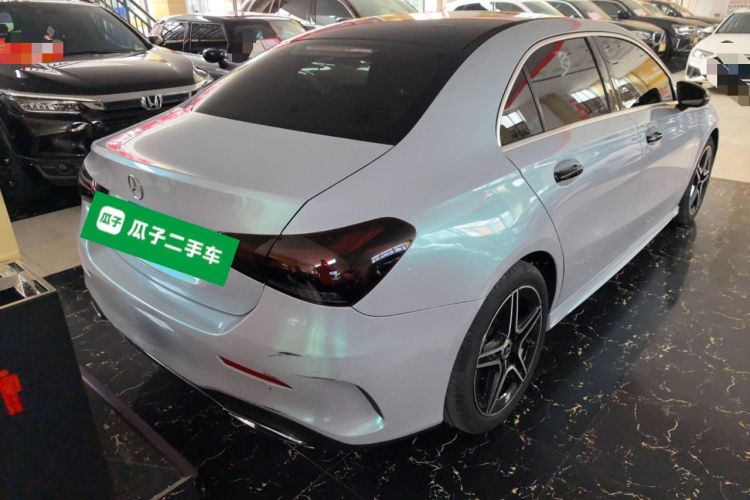 Used Mercedes-Benz A-Class 2019 Restyled A 200 L Sport Sedan Rear Right 45 Deg