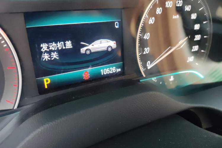 Used Buick GT 2021 Revised Version Flagship 1.5L Automatic Elite Edition Odometer Close Up