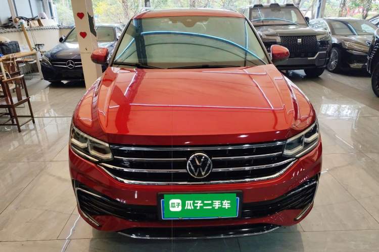 Used Volkswagen Tiguan L 2022 380TSI Automatic All-Wheel Drive R-Line Flagship 7-Seater Front