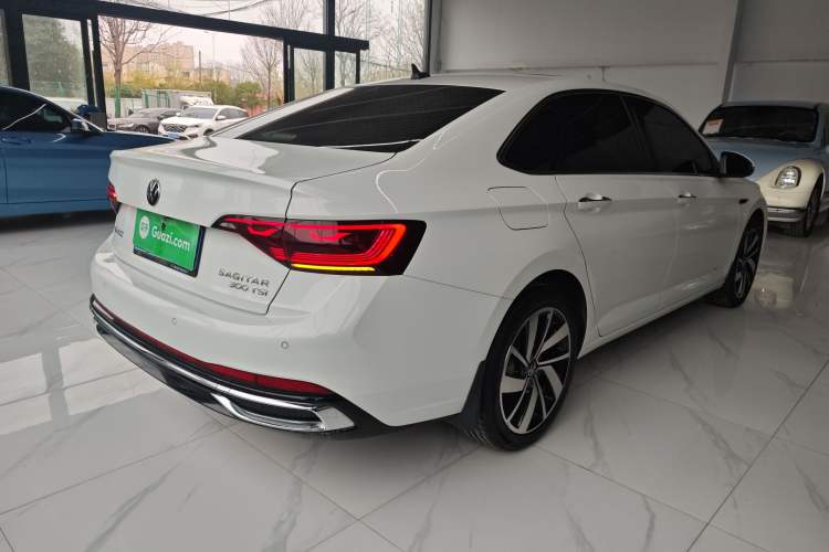 Used Volkswagen Sagitar 2023 300TSI DSG Excellence Edition Rear Right 45 Deg