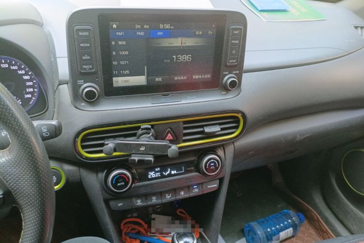 Used Hyundai ENCINO 2018 1.6T Dual-Clutch ZhiPao Edition China V Standard Audio And AC Panel